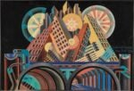 Fortunato Depero, Grattacieli e tunnel, 1930, Mart, Fondo Depero