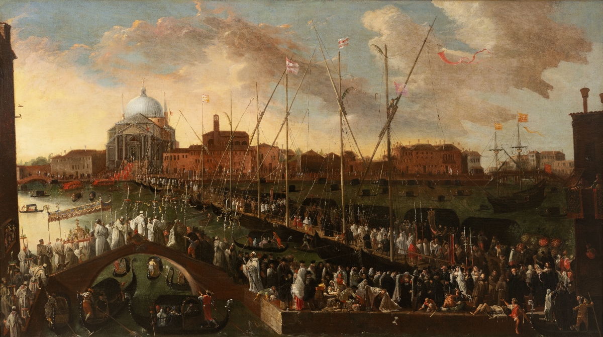 Joseph Heintz il giovane, La processione del Redentore, 1648-1650, Venezia, Museo Correr, Cl. I n. 2058