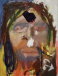 Alessandro Pessoli, Cristo deriso#2, 2018. Courtesy l’artista e ZERO…, Milano. Photo Roberto Marossi