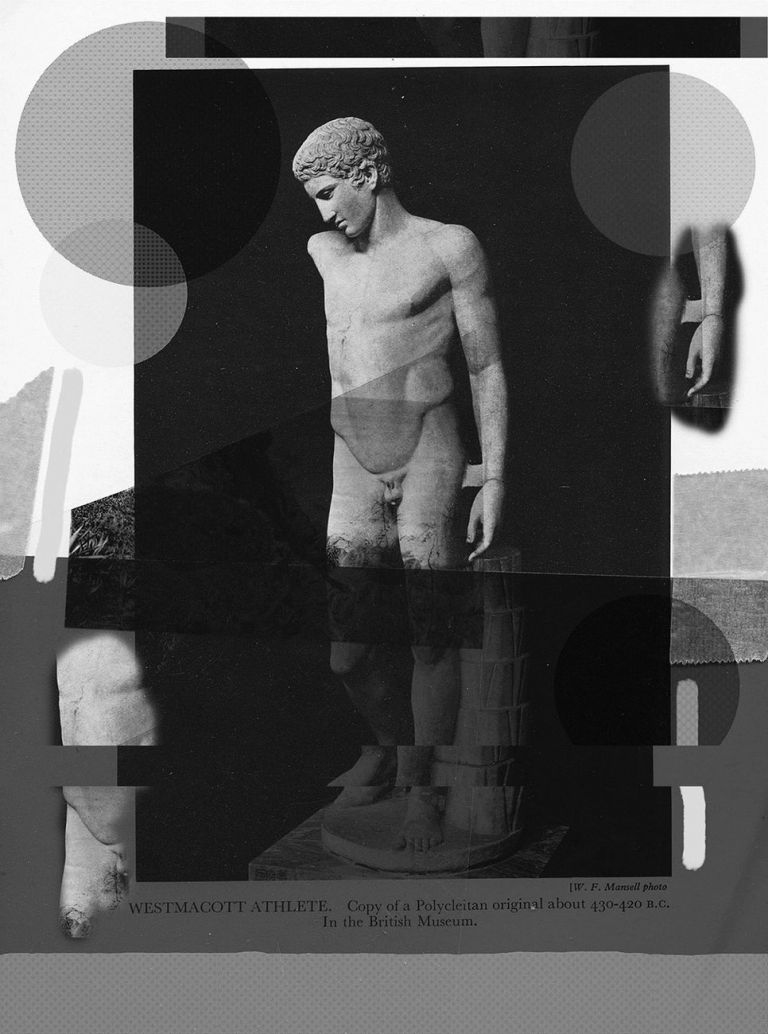 Alexandra Lethbridge, Statue 04 from the series, The Archive of Gesture, 2020