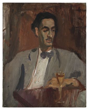 Alice Neel, Carlos Enríquez, 1926, olio su tela, 76,8 × 61 cm © The Estate of Alice Neel, Bilbao, 2021