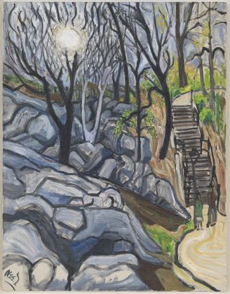 Alice Neel, Central Park, 1959, olio su tela, 111,8 × 86,4 cm © The Estate of Alice Neel, Bilbao, 2021