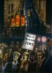 Alice Neel, Nazis Murder Jews, 1936, olio su tela, 106,7 × 76,2 cm. Rennie Collection, Vancouver © The Estate of Alice Neel, Bilbao, 2021