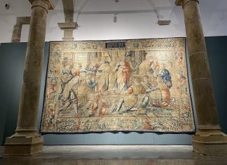 Arazzo Ananias e Saphira - Palermo, Galleria Regionale di Palazzo Abatellis
