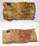 Cesare Pietroiusti & Paul Griffiths, Eating Money, 2005