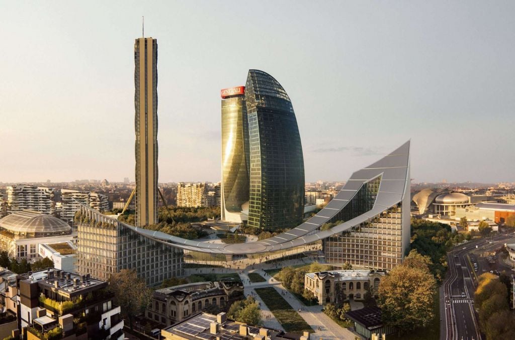 Milano: al via i lavori per CityWave, il quarto edificio che completerà CityLife