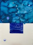 Emilio D'Elia, Anacoreta, 2020, tecnica mista pigmenti naturali su carta giapponese, cm 107x78