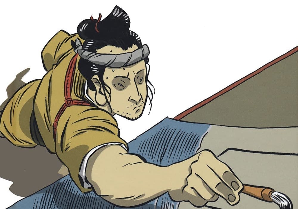 La storia di Hokusai raccontata in un nuovo graphic novel