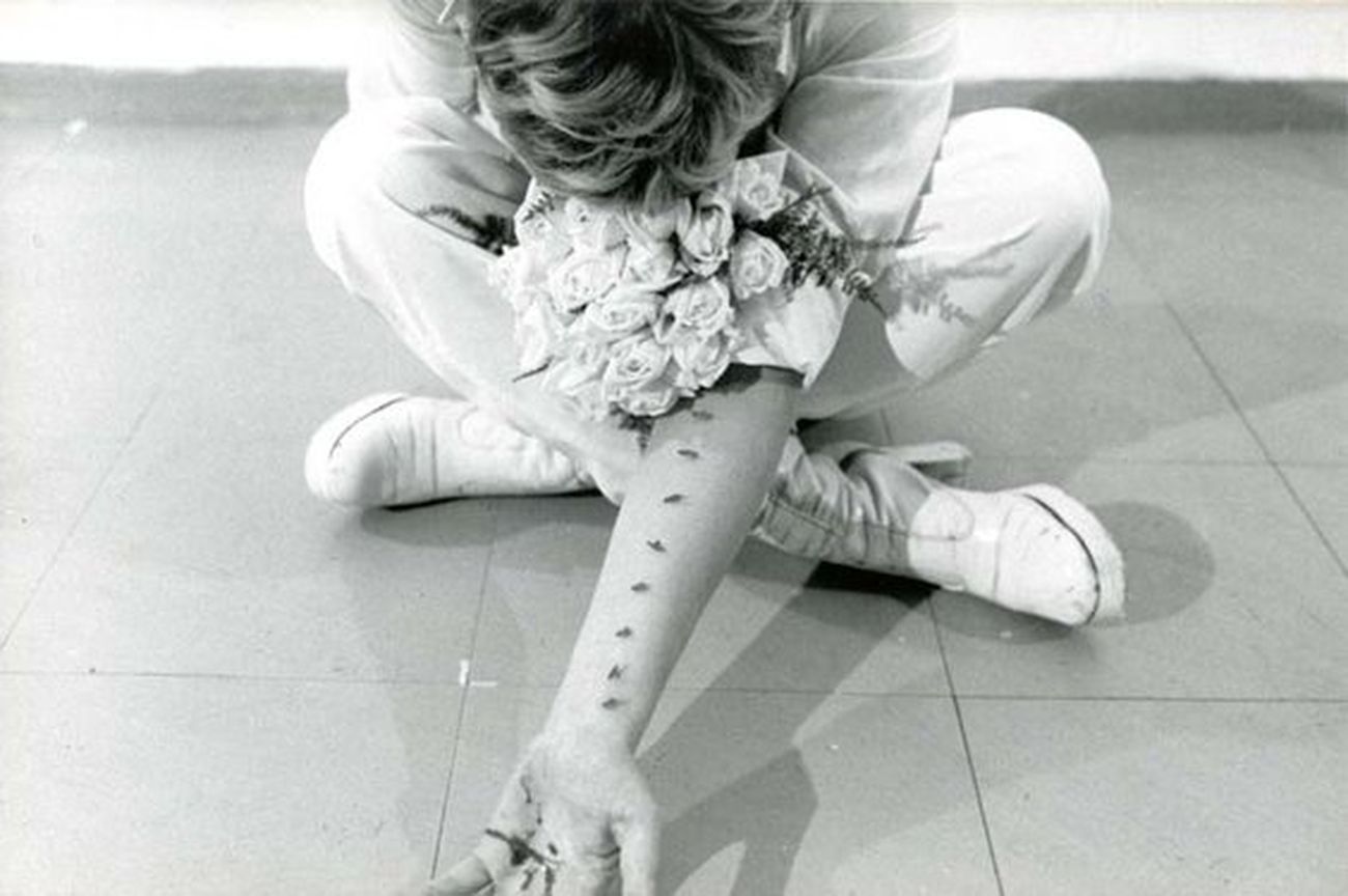 Gina Pane, Azione Sentimentale, 1973