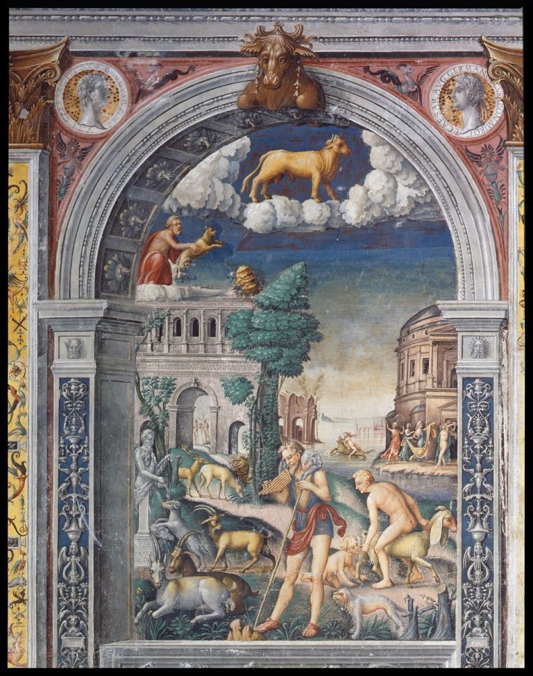 Giovanni Maria Falconetto, Sala dello Zodiaco, Palazzo d'Arco, Mantova. Courtesy Fondazione d'Arco