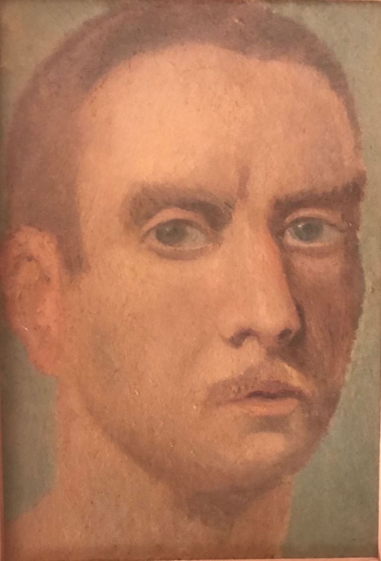 Guglielmo Janni, Autoritratto. Roma, Sovrintendenza Capitolina ai Beni Culturali Museo della Scuola Romana. Comodato Bertolami