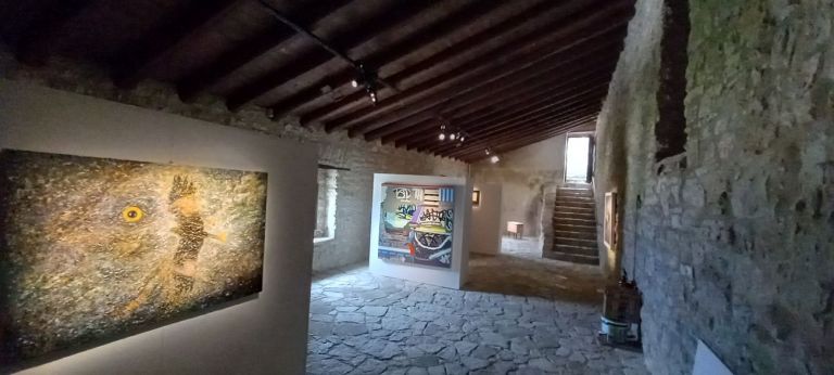 La Sicilia Fredda. Exhibition view at Eremo di Santa Rosalia, Santo Stefano di Quisquina 2021