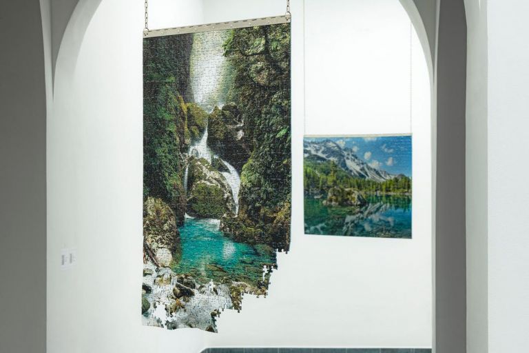 Lia Cecchin, OBE, 2021. Installation view at Museo Nazionale della Montagna, Torino 2021