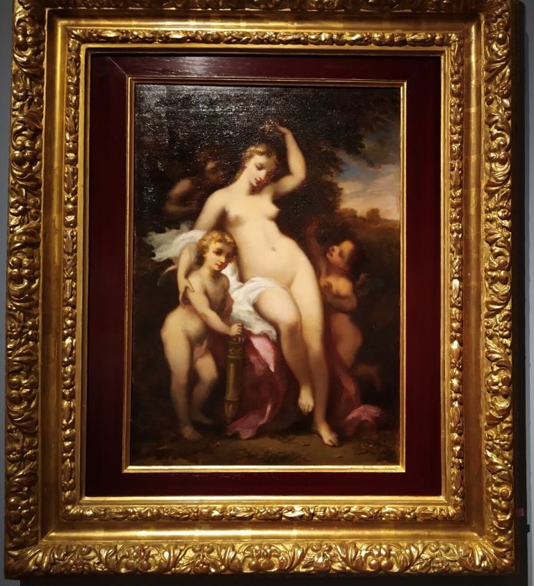 Narcisse Virgile Diaz De La Pena, L'Innocence tentèe par trois Amours, 1867