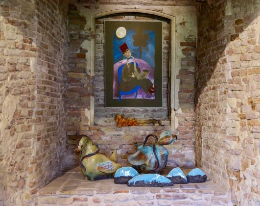 Nel mondo di Tonino Guerra. Exhibition view at Castel Sismondo, Rimini 2021 ©Riccardo Gallini /GRPhoto