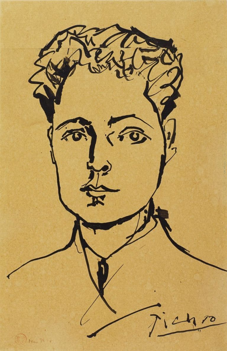 Pablo Picasso, Henri Martin, 1951, litografia su carta © Succession Picasso 2021 – Musée d’art et d’histoire Paul Eluard, Saint Denis. Photo I. Andréani