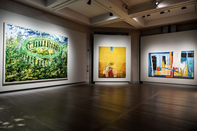 Painting is back. Anni Ottanta, la pittura in Italia. Exhibition view at Gallerie d’Italia Piazza Scala, Milano 2021