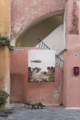 Panorama. Francesco Simeti. Installation view in Procida, 2021. Courtesy Italics. Photo Barbara Rossi