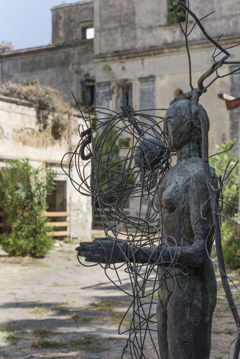 Panorama. Mimmo Paladino. Installation view in Procida, 2021. Courtesy Italics. Photo Barbara Rossi