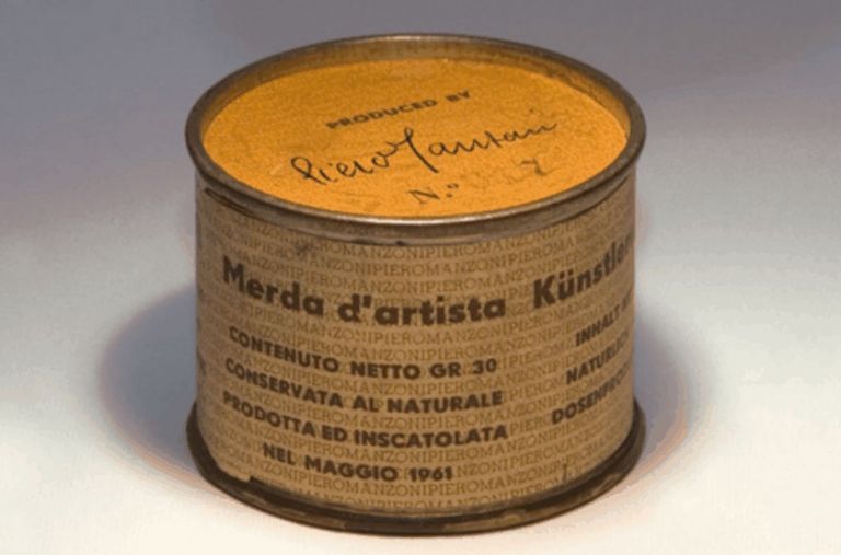 Piero Manzoni, Merda d'artista, 1961