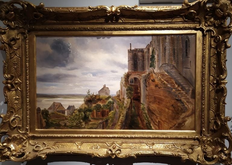 Pierre Etienne Theodore Rousseau, Le Mont Saint Michel, 1832