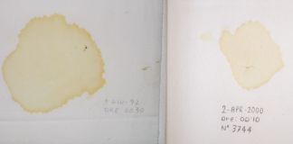 Pino Boresta, Sperma su tessuto, 1997-2000
