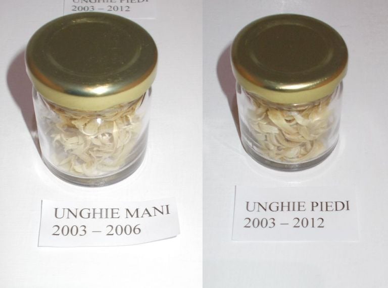 Pino Boresta, Unghie, 2003-06 e 2003-12