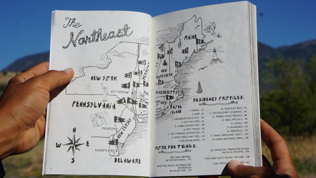 Piney Wood Atlas, la guida sulle residenze artistiche non convenzionali in America