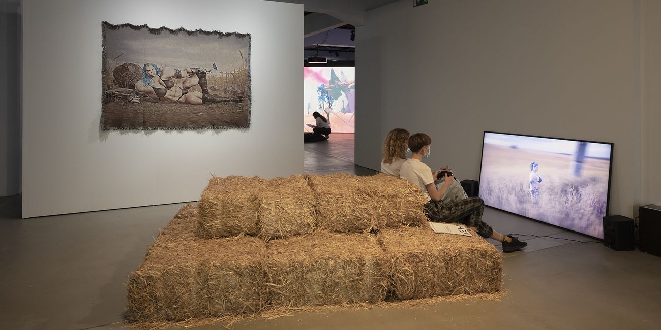 Theo Triantafyllidis, Pastoral, 2019. Installation view at HEK, Basilea 2021