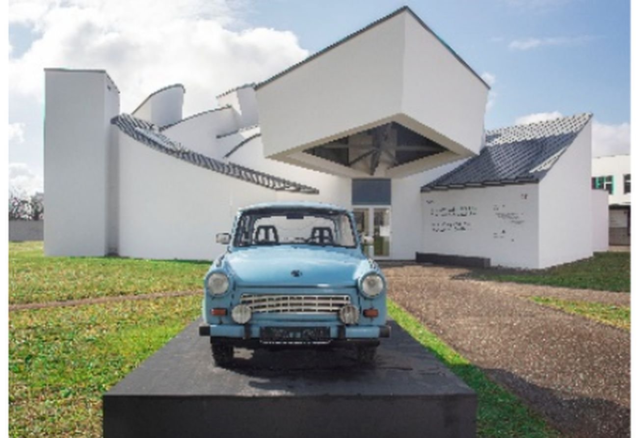 Una Trabant all'esterno del Vitra Design Museum