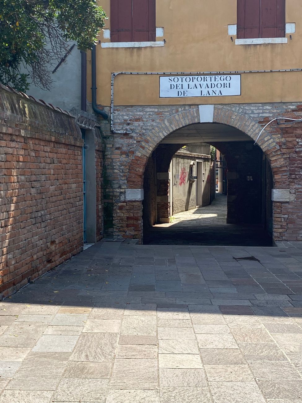 Venezia, Dorsoduro, Lavadori de Lana