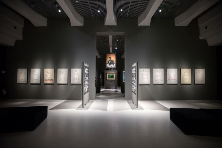 Warhol e Schifano. Tra Pop Art e Classicismo. Exhibition view at Imago Museum, Pescara 2021