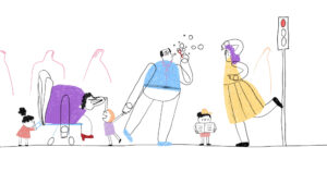 Il corto animato che inverte i ruoli tra adulti e bambini