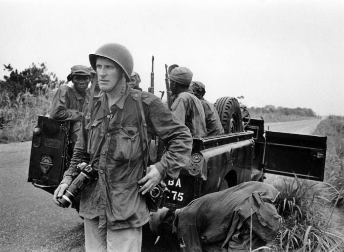 Romano Cagnoni nel Biafra 1969
