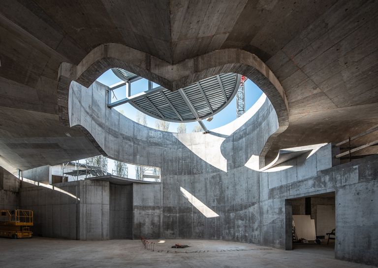 San Giacomo Apostolo Church by Benedetta Tagliabue - EMBT. Photo: Paolo Fassoli