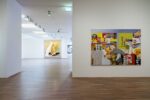 Albert Oehlen. “grandi quadri miei con piccoli quadri di altri”. Installation view at MASI Lugano, 2021