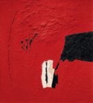 Alberto Burri, Rosso, 1952 © Fondazione Palazzo Albizzini Collezione Burri, Città di Castello © by SIAE 2021