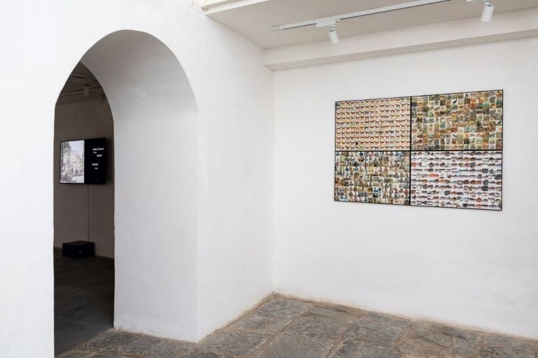 Andrés Pachon. Class(h). Exhibition view at Shazar Gallery, Napoli 2021. Photo Danilo Donzelli