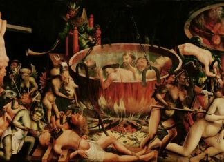 Anonimo, Hell, 1510-1520 c. Lisbona Museu-Nacional de Arte Antiga © Bridgeman Images
