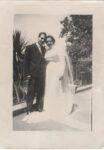 Anonimo, Senza titolo [Sposi in terrazza], 1954