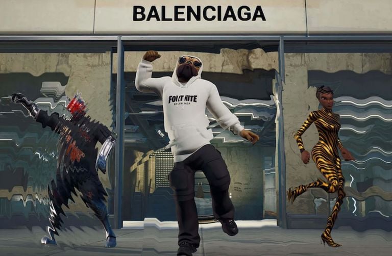 Balenciaga e Fortnite