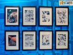Bonelli Story. 80 anni a fumetti. Installation view at Fabbrica del Vapore, Milano 2021