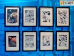 Bonelli Story. 80 anni a fumetti. Installation view at Fabbrica del Vapore, Milano 2021