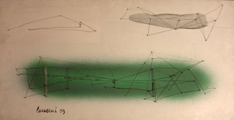 Bruno Caraceni, Gesto n. 9, 1959. Courtesy Archivio Eredi Ezio Bruno Caraceni