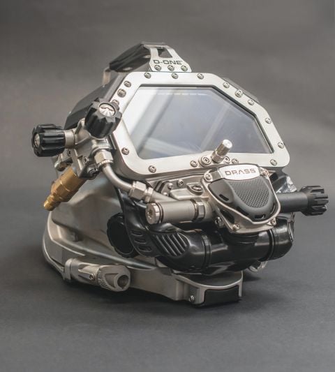 D ONE DIVING HELMET, Prod. Drass Design Angelo Ricchiuti 