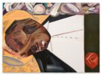 Dana Schutz, Open Casket, 2016, olio su tela, cm 99x130