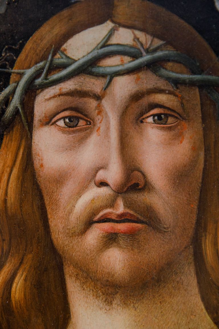 Detailed Images Sandro Botticelli The Man of Sorrows Sotheby's svela un Botticelli da 40 milioni di dollari: sarà in asta a New York