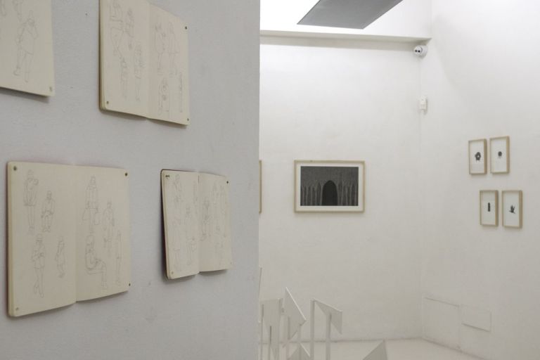 Drawings. Exhibition view at Il Triangolo Galleria d’Arte, Cremona 2021