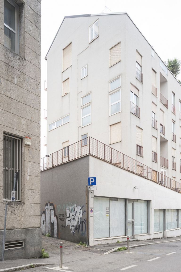 Edificio per abitazioni Beni Stabili, Cantù, 1953-57. Foto © Jacopo Valentini