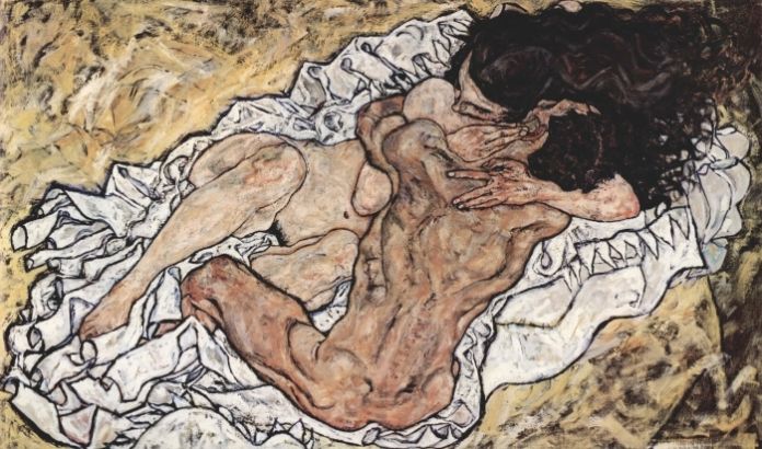 Egon Schiele, L'abbraccio